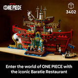 LEGO One Piece Baratie Floating Restaurant building set, UK version