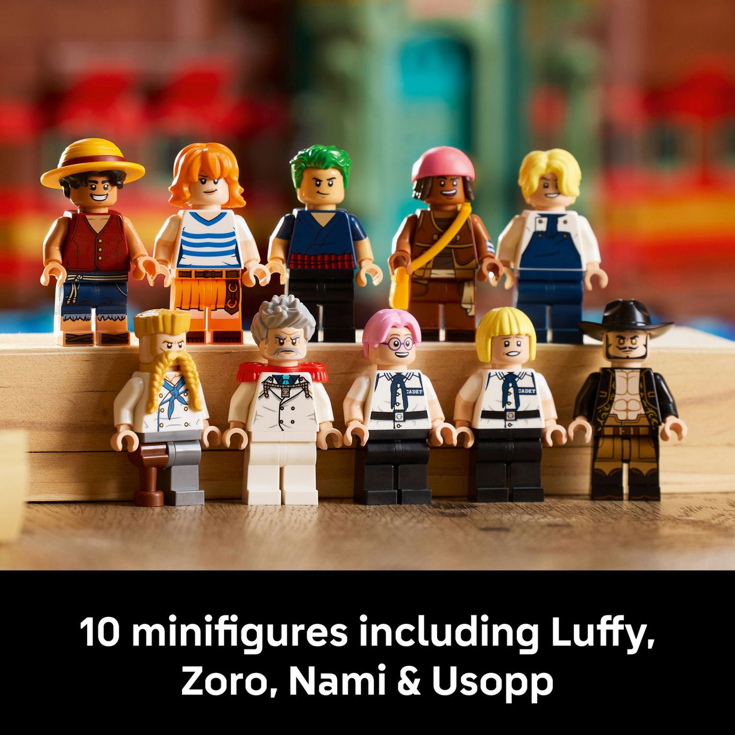 LEGO One Piece Baratie Floating Restaurant building set, UK version