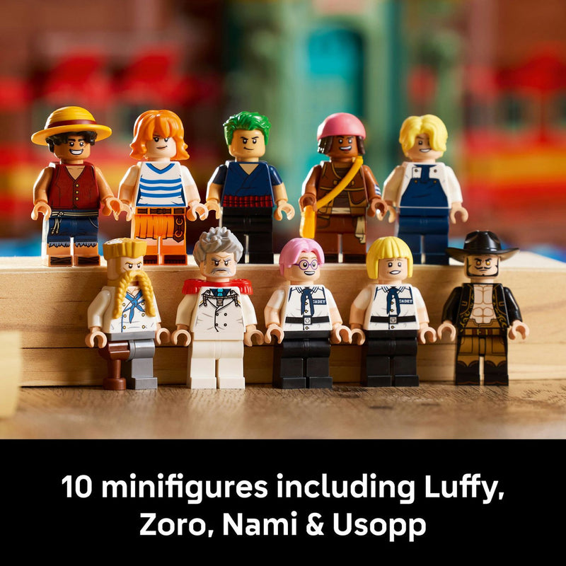 LEGO One Piece Baratie Floating Restaurant building set, UK version