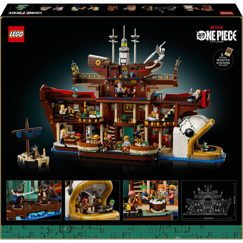 LEGO One Piece Baratie Floating Restaurant building set, UK version