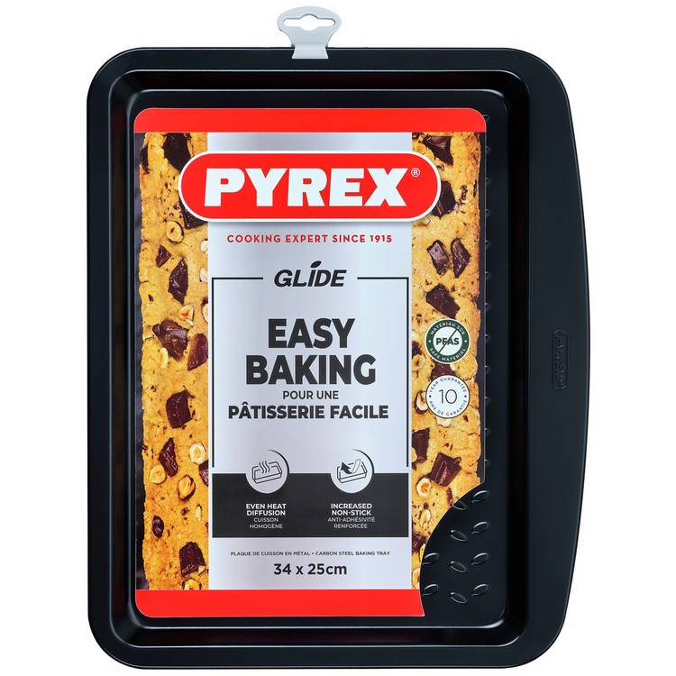 Pyrex Glide non-stick oven tray 34x25cm, UK version