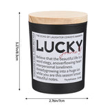 Livingandhome scented candle Oud Rose 400g (British brand)