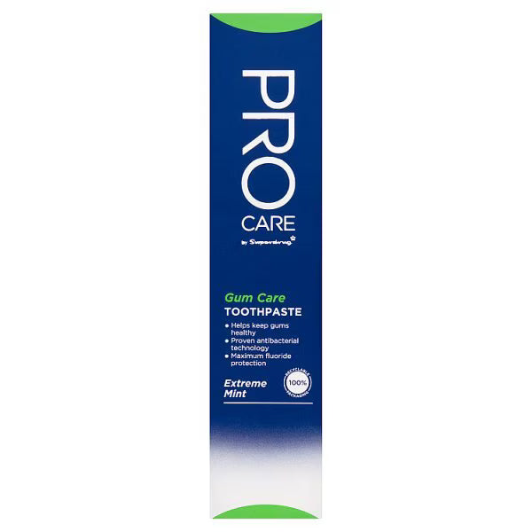Pro Care Gum Care Toothpaste 75ml, imported from the UK