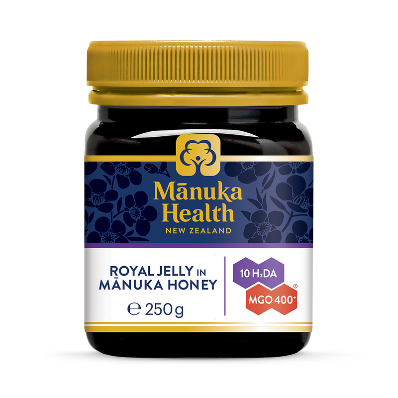 Manuka Health Royal Jelly Manuka Honey MGO 400+ 250g (British brand)