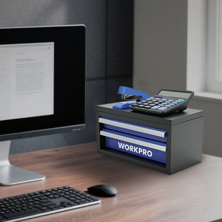 WORKPRO Mini Metal Tool Box, UK version