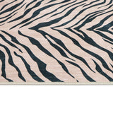 Argos Home zebra black flatweave rug 160x230cm (British brand)