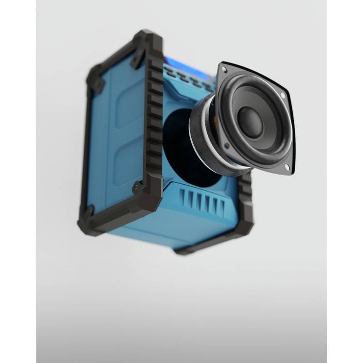 Majority Landbeach portable DAB radio blue (British brand)