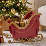 Argos Home multicoloured sleigh present holder (British brand)