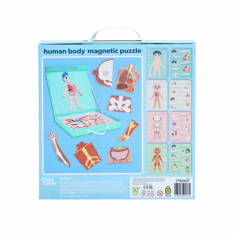 Chad Valley Human Body Magnetic Jigsaw (British brand)