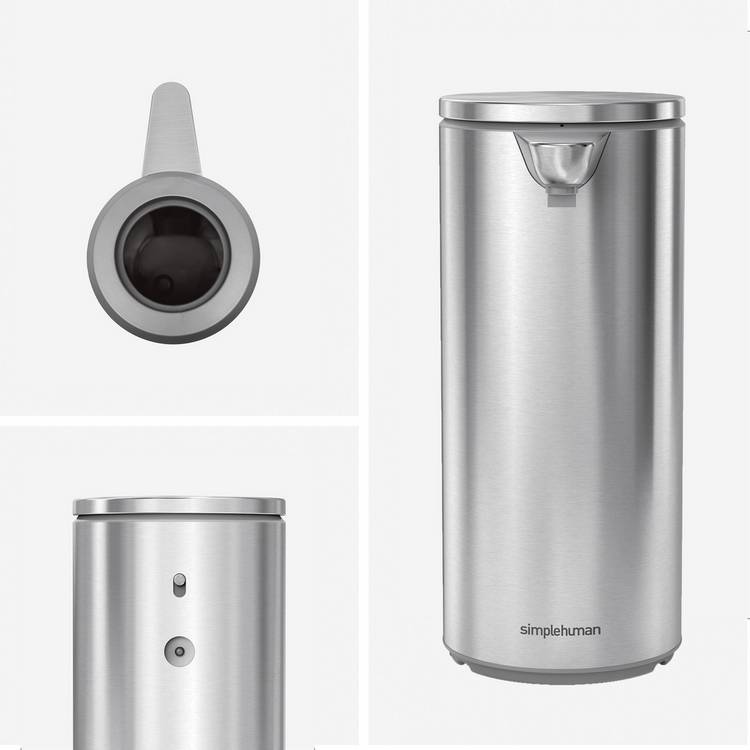 Simplehuman liquid sensor pump brushed stainless steel (British brand)