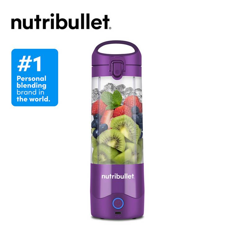 nutribullet portable blender purple 475ml, UK version