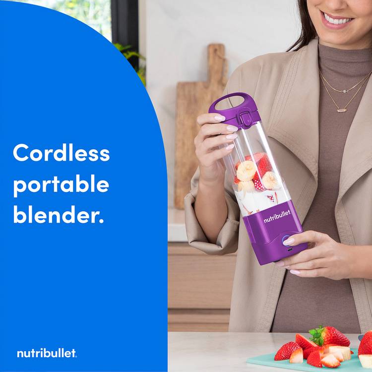 nutribullet portable blender purple 475ml, UK version