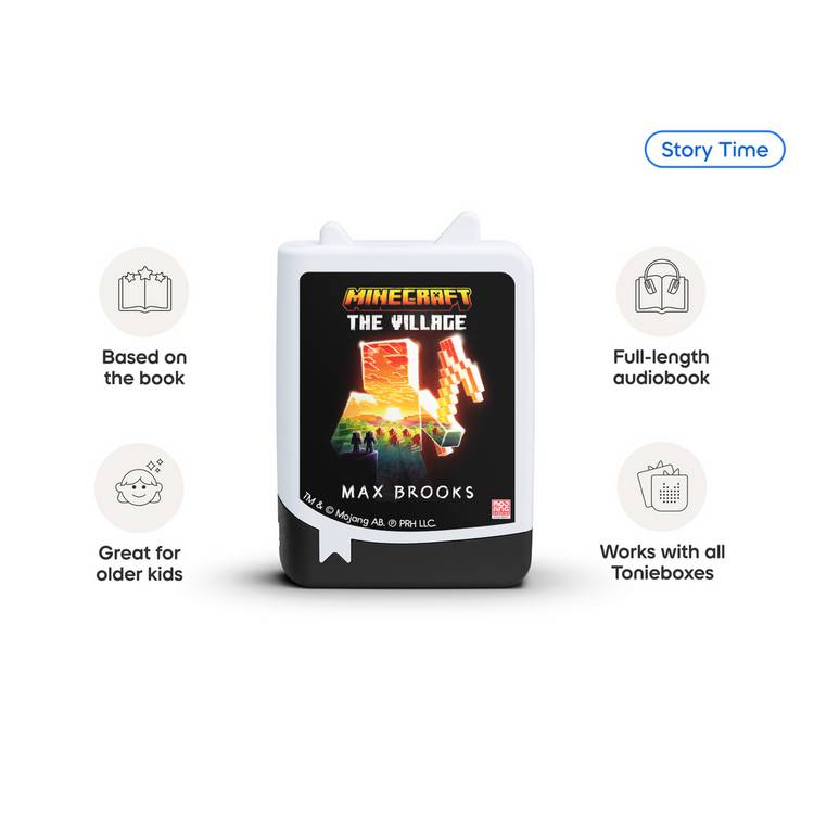 tonies Minecraft The Village audiobook figure, UK version