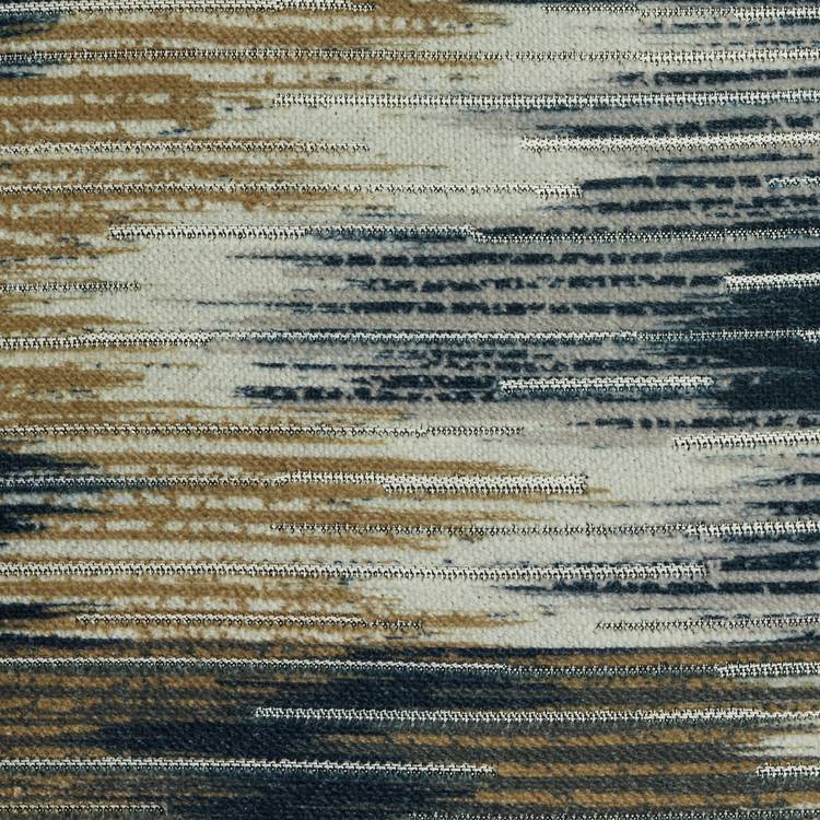 Habitat Ikat jacquard cushion neutral 43x43cm (British brand)