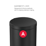Simplehuman pedal bin black 4.5L (British brand)