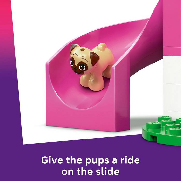 LEGO Friends Puppy Playground toy with 66 pieces, UK version