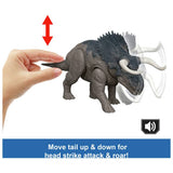 Jurassic World Nasutoceratops dinosaur toy 12-inch, imported from the UK