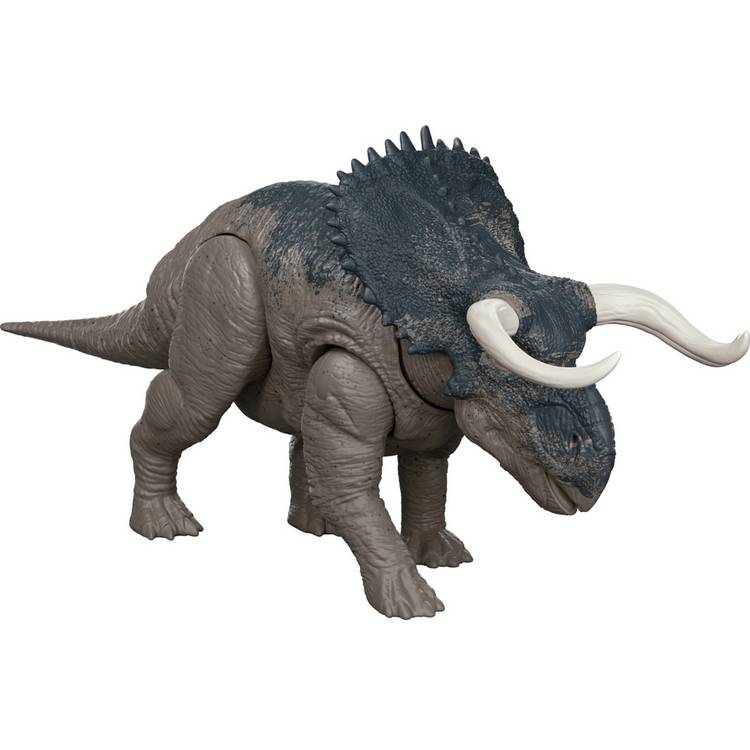 Jurassic World Nasutoceratops dinosaur toy 12-inch, imported from the UK