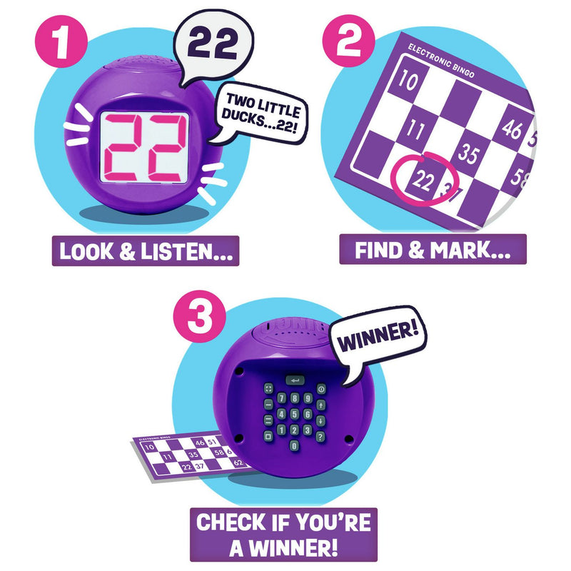 Ideal bingo electronic game, imported from the UK
