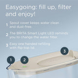 BRITA water filter jug sand 2.4L, UK version