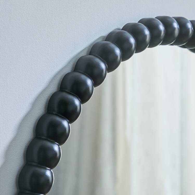 Habitat black bobble wooden arch mirror 150x60cm, UK version