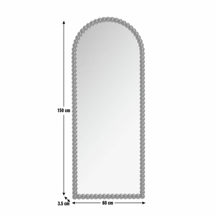 Habitat black bobble wooden arch mirror 150x60cm, UK version