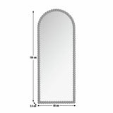 Habitat black bobble wooden arch mirror 150x60cm, UK version