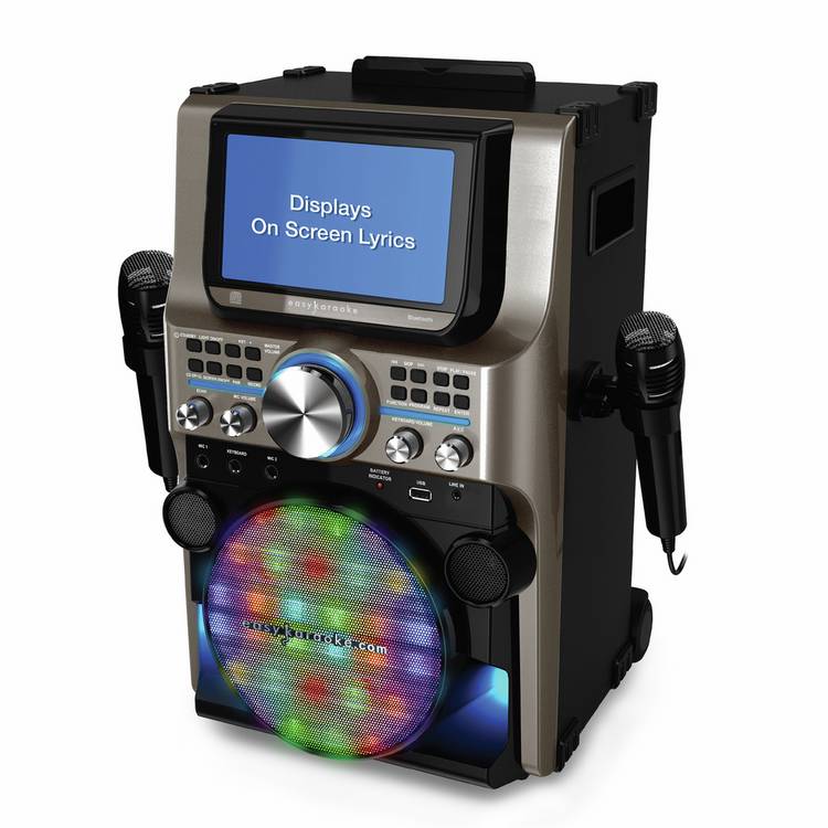 Easy Karaoke EKS300 ultimate Bluetooth karaoke machine - British product