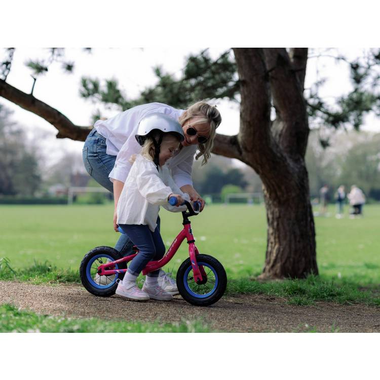 Huffy So Sweet 10 inch kids balance bike rose pink, UK version