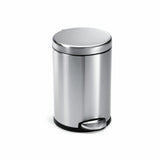 Simplehuman round pedal bin 4.5L, UK version