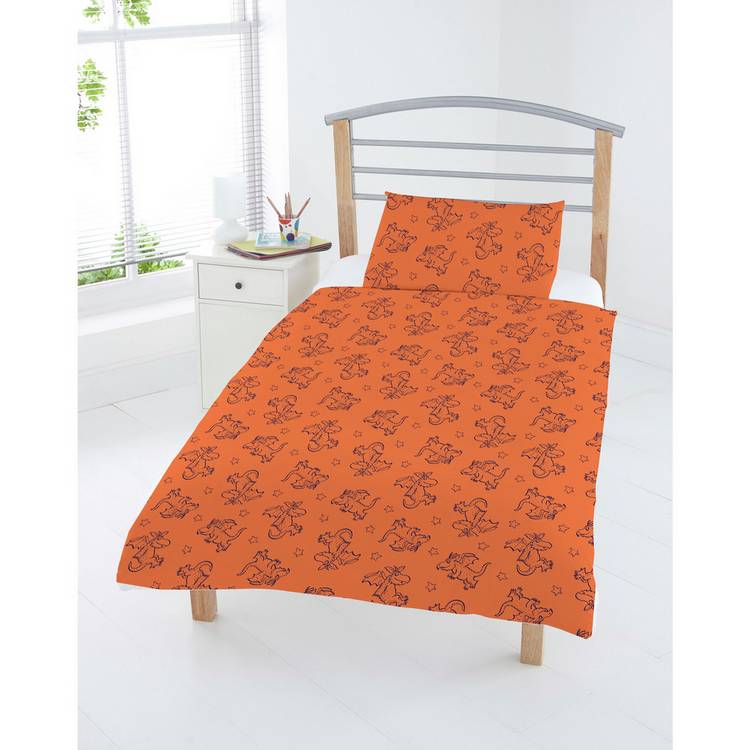 Julia Donaldson Zog cotton blue bedding set toddler (British brand)