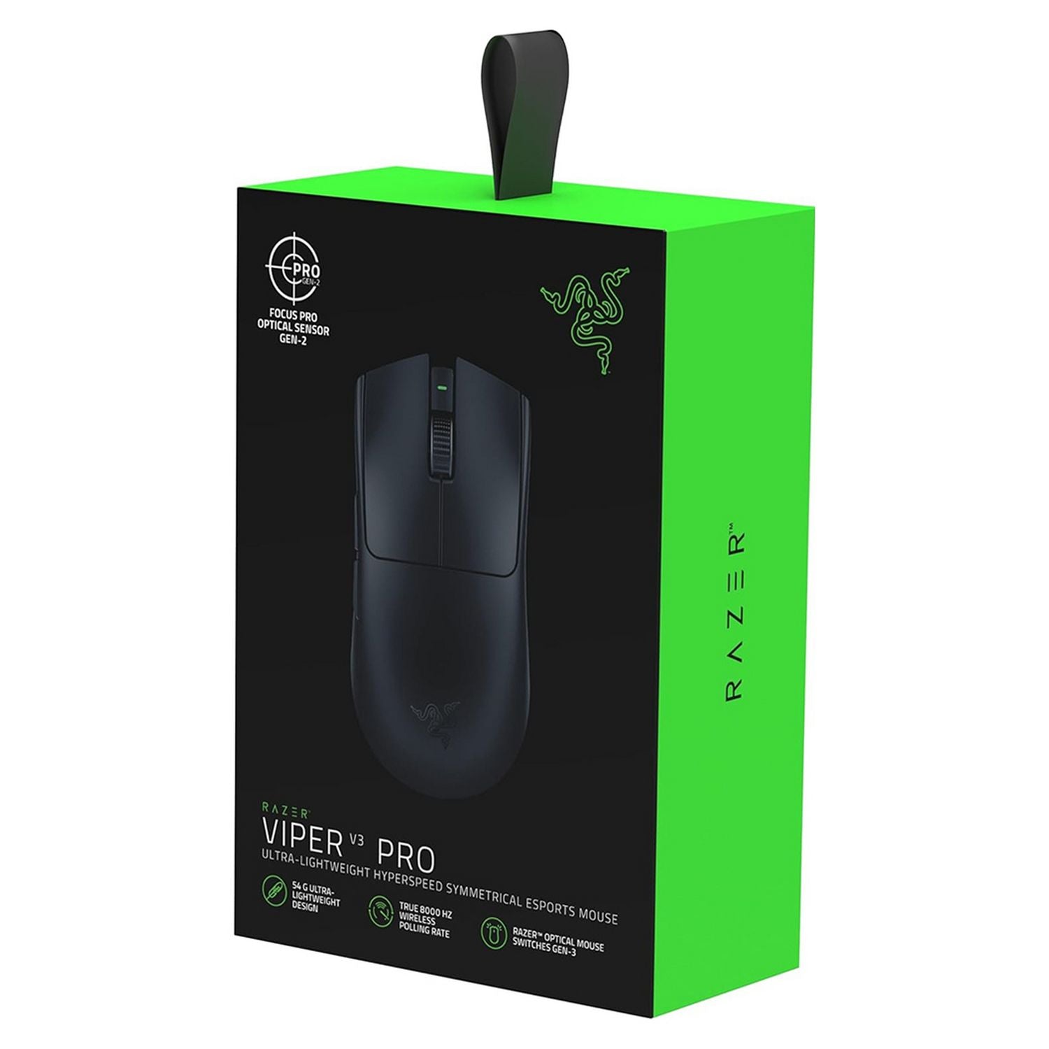 Razer Viper V3 Pro wireless gaming mouse black - British product