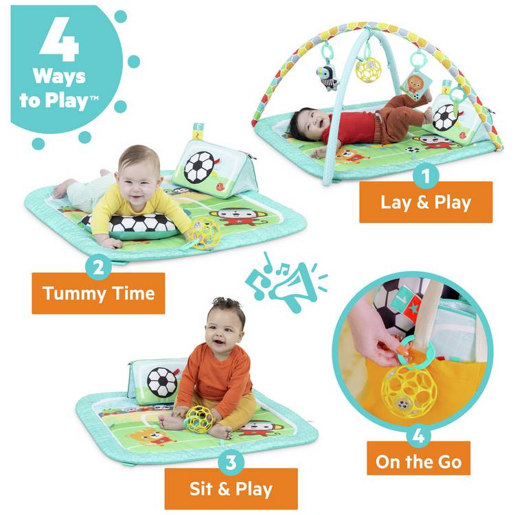Bright Starts Grip and Kick activity gym, UK version