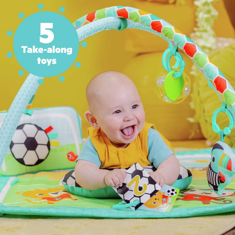 Bright Starts Grip and Kick activity gym, UK version