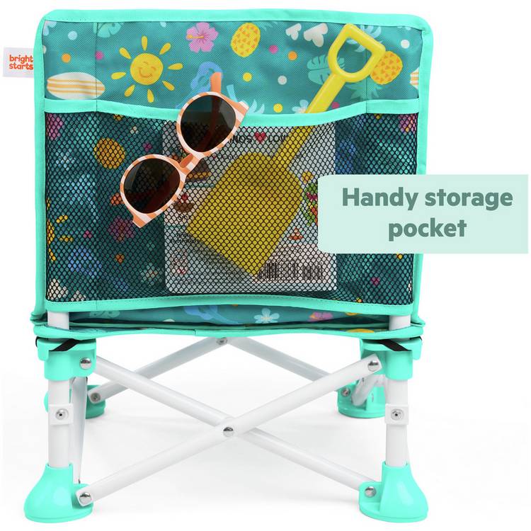 Bright Starts Pop N Sit baby booster seat, imported from the UK