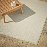 Argos Home outdoor rug chevron sage 180x240 cm (British brand)