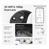 Tapo C840 2K smart dual lens baby camera, UK version