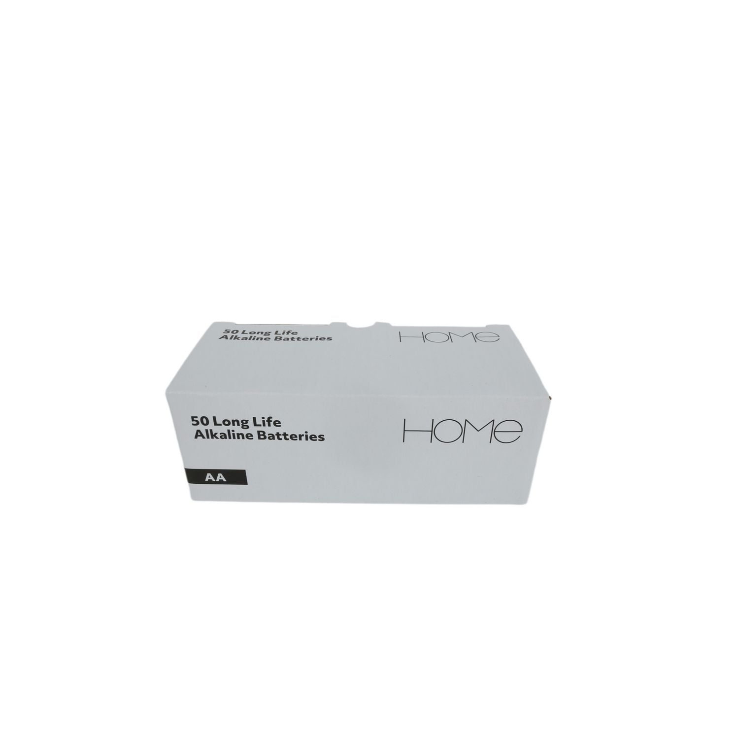 Home AA alkaline batteries 50-pack - British product