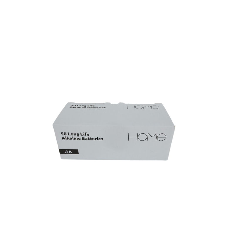 Home AA alkaline batteries 50-pack - British product