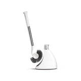 Simplehuman crescent-shaped toilet brush white (British brand)