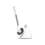 Simplehuman crescent-shaped toilet brush white (British brand)