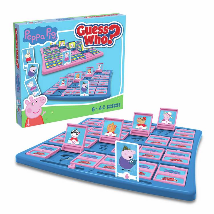 Peppa Pig Guess Who game (British brand)