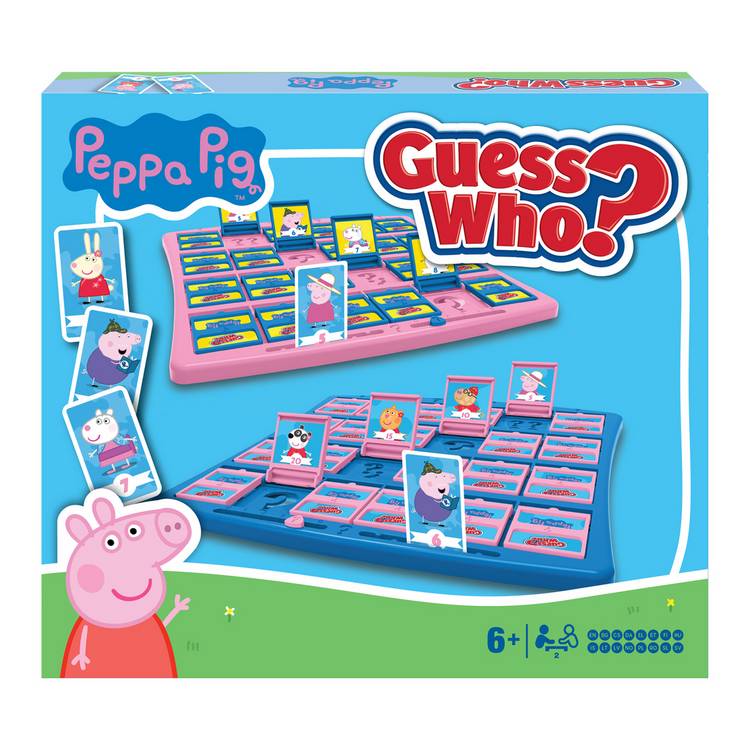 Peppa Pig Guess Who game (British brand)