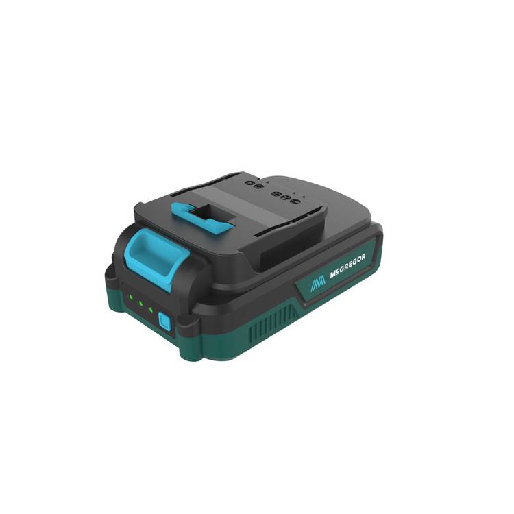 McGregor 18V 2.5Ah lithium-ion battery (British brand)