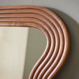 Habitat wavy wooden full length wall mirror 150x68cm (British brand)