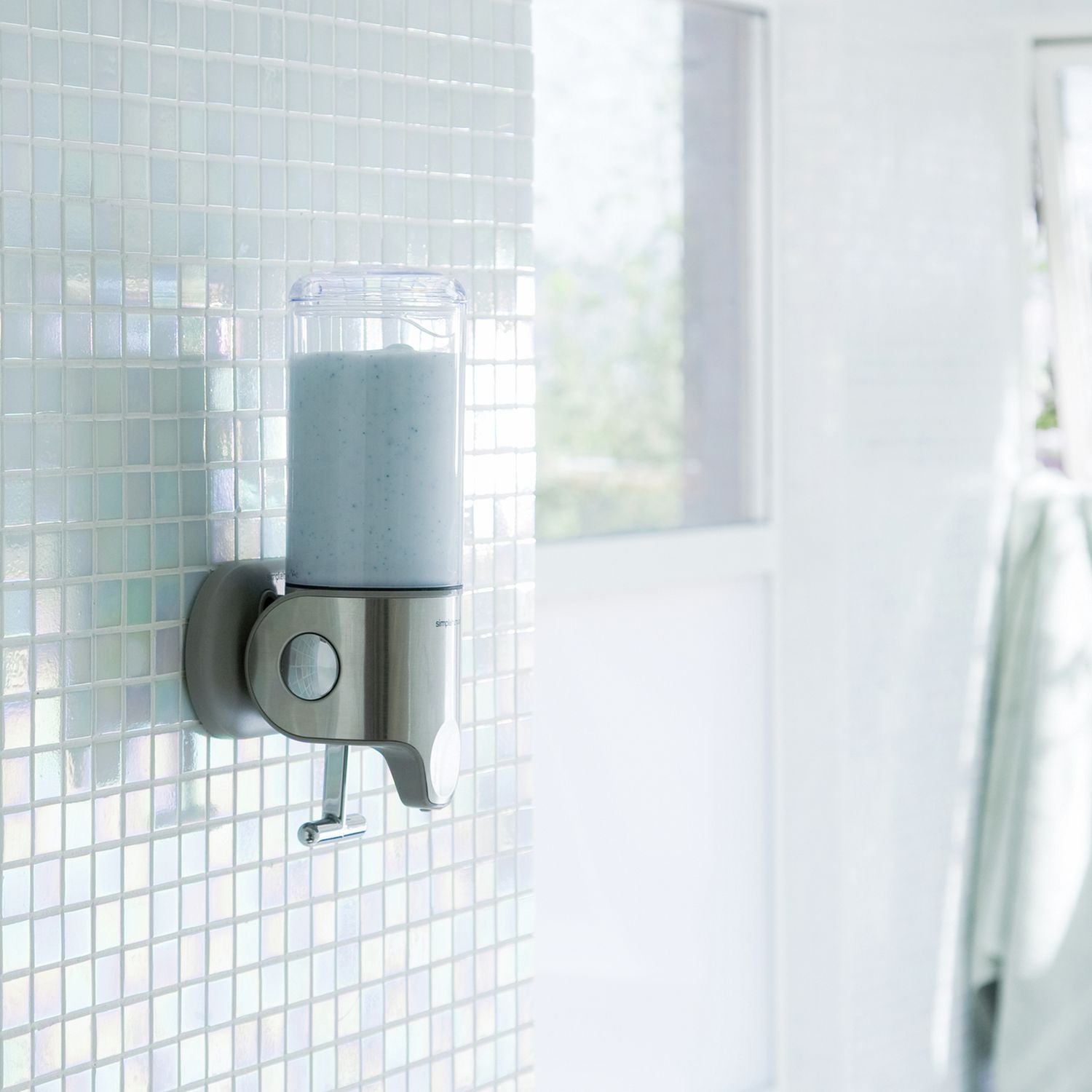 Simplehuman Single Wall Mounted Pump - Stainless Steel