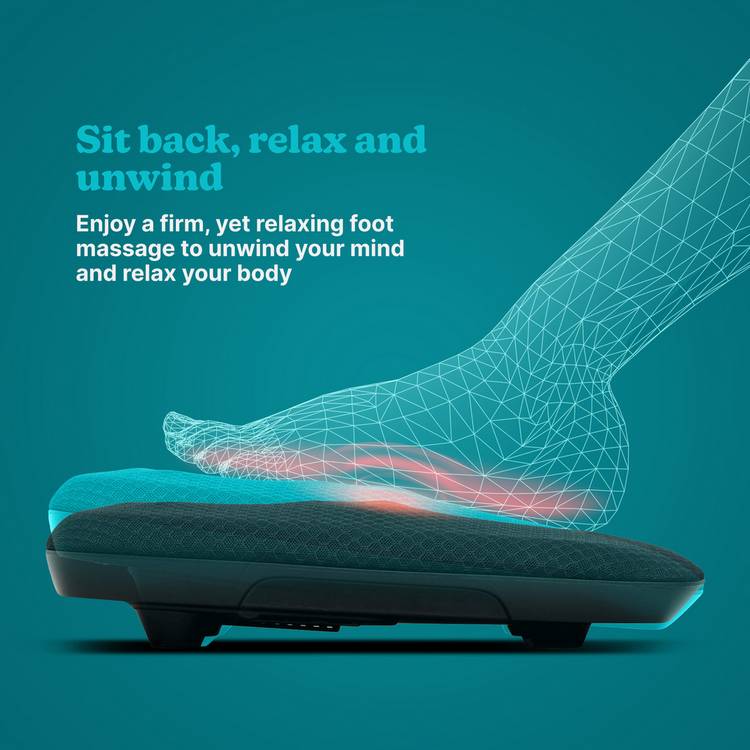 Homedics Shiatsu Deluxe Foot Massager device, UK version