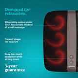 Homedics Shiatsu Deluxe Foot Massager device, UK version