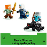 LEGO Minecraft Pickaxe Mine interactive building set 530 pieces - British product
