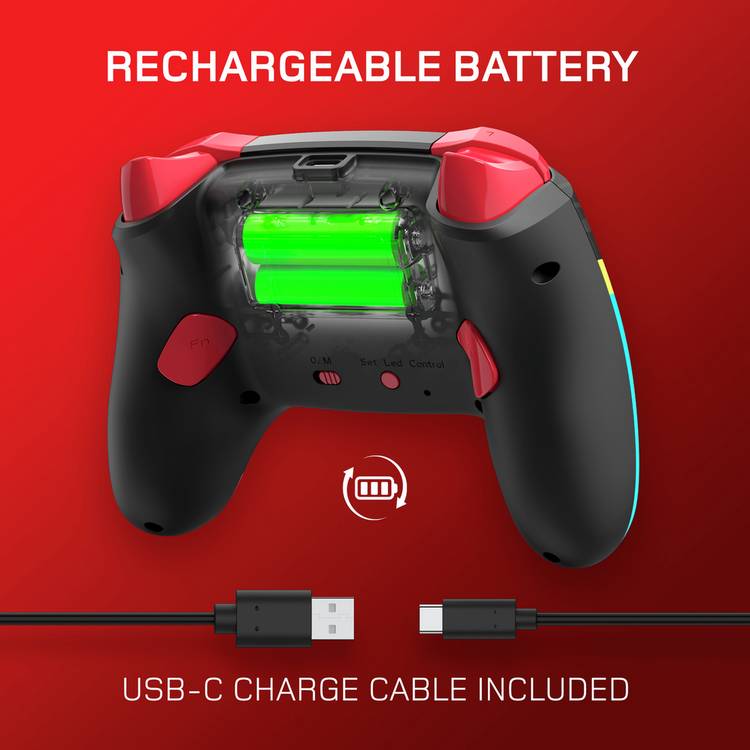 Gioteck WX5+ Doodle Wireless Controller for Switch (British brand)
